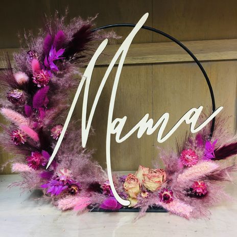 Flowerhoop Pink&Purple